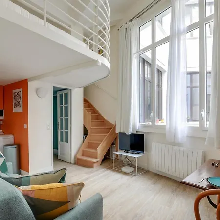 Apartamento Amazing Studio For 4 Near Canal Saint Martin París