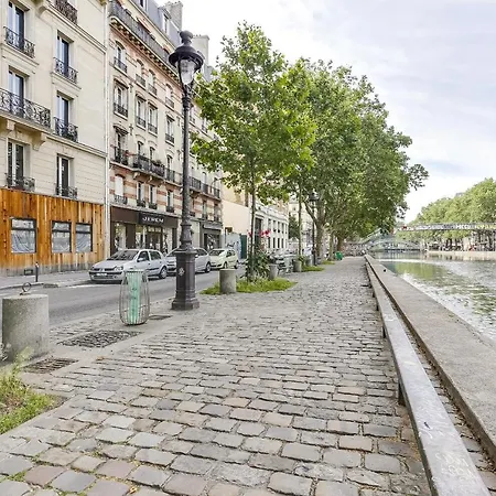 Apartamento Amazing Studio For 4 Near Canal Saint Martin